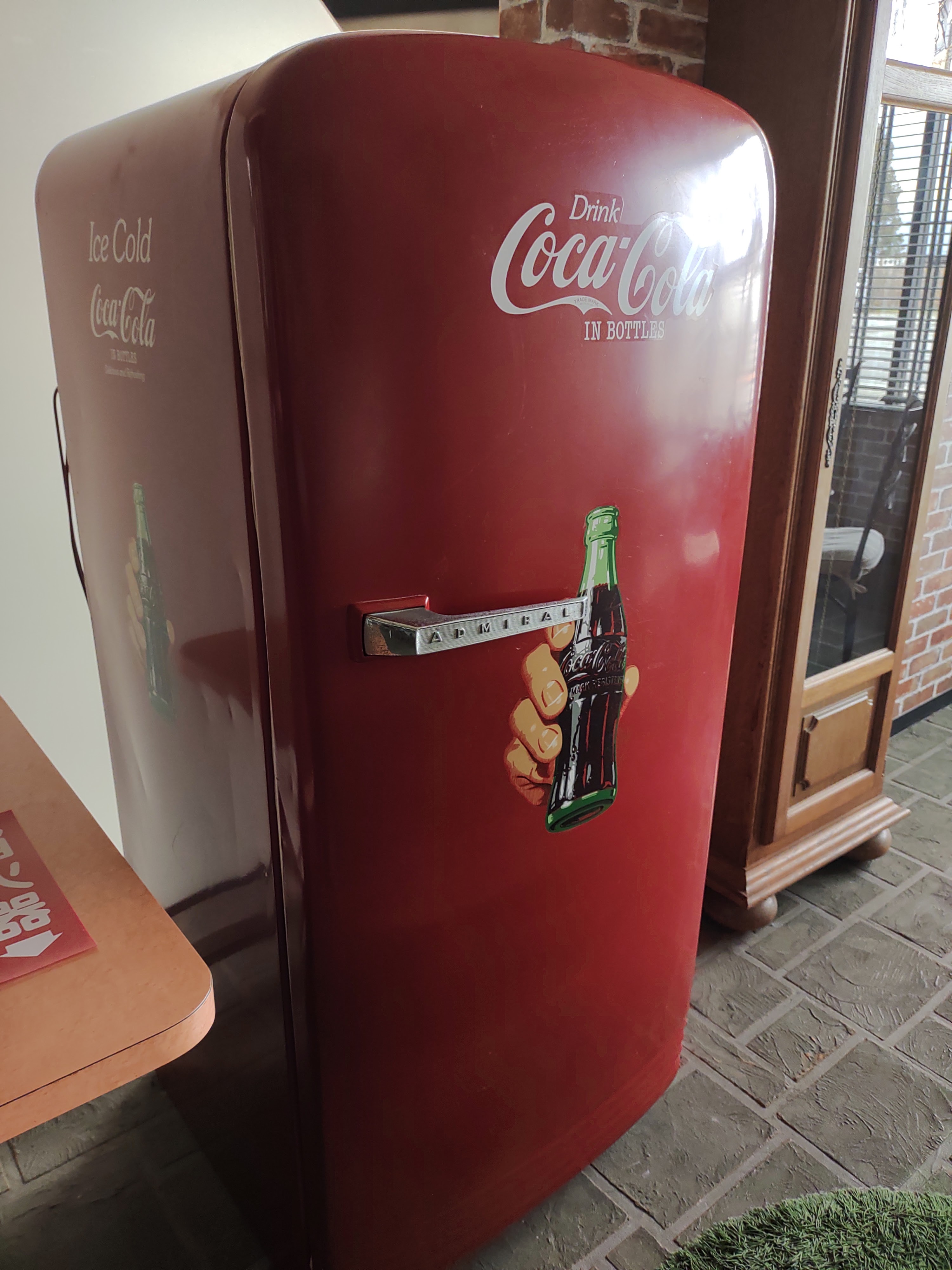 コカ・コーラ冷蔵庫 コカ・コーラ 自動販売機型 保冷庫 冷蔵庫 レトロ カリフォルニア